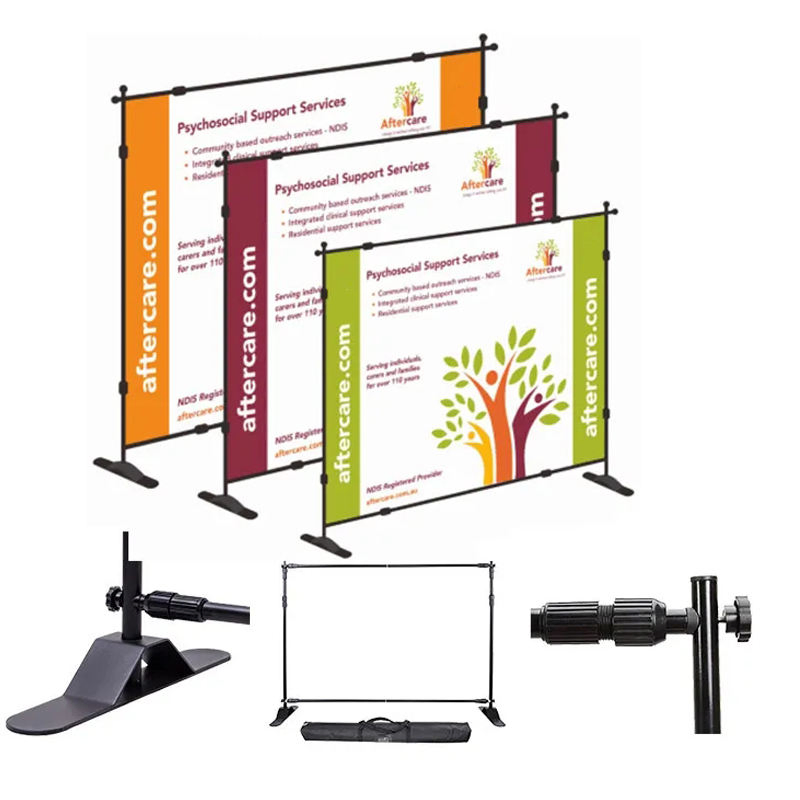 Custom Advertising Exhibition Display Banner Trade Show Tension Fabric Backdrop