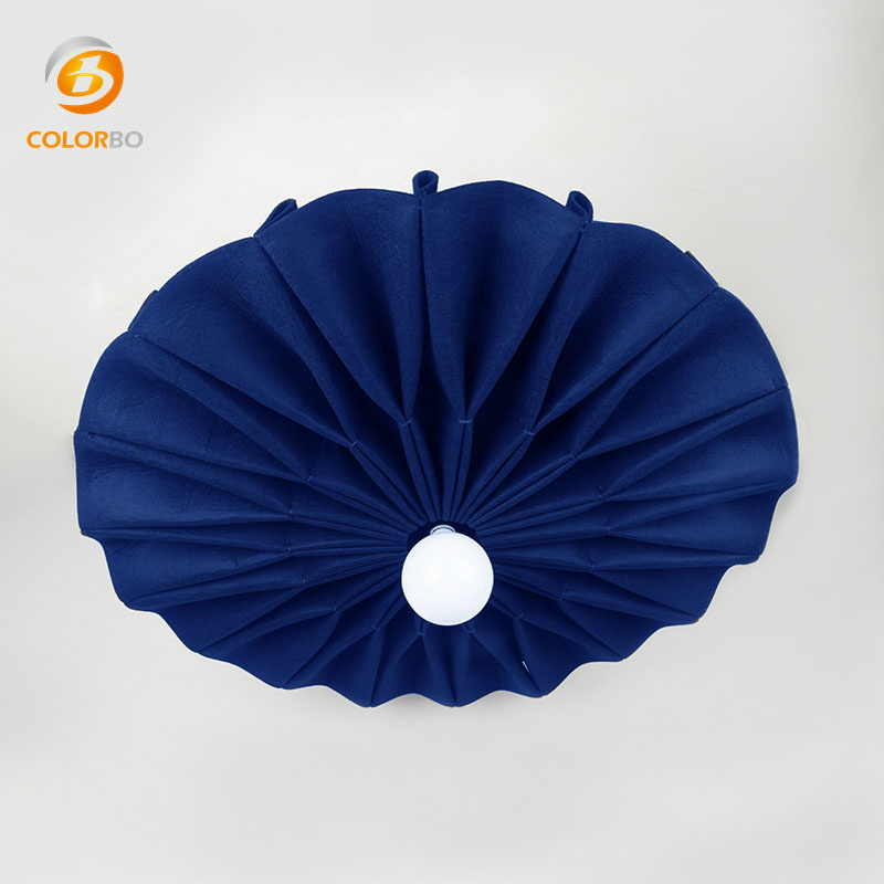 E0 Carton Packed Decoration Material PET Felt LampShade with High Quality