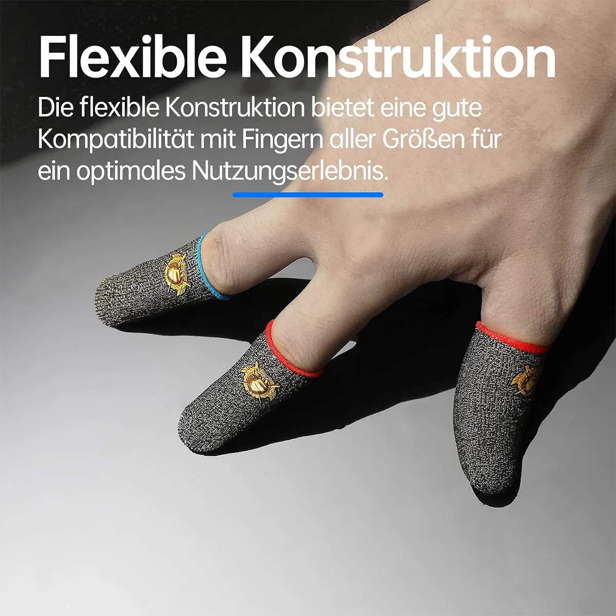 Чехлы для пальцев для мобильных игр, антипот, 0.3мм