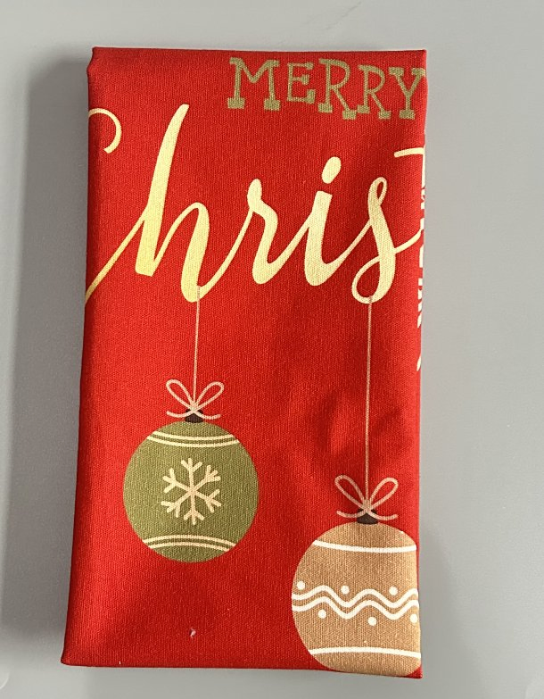 Custom Digital Printed Christmas Napkins Tea Towels