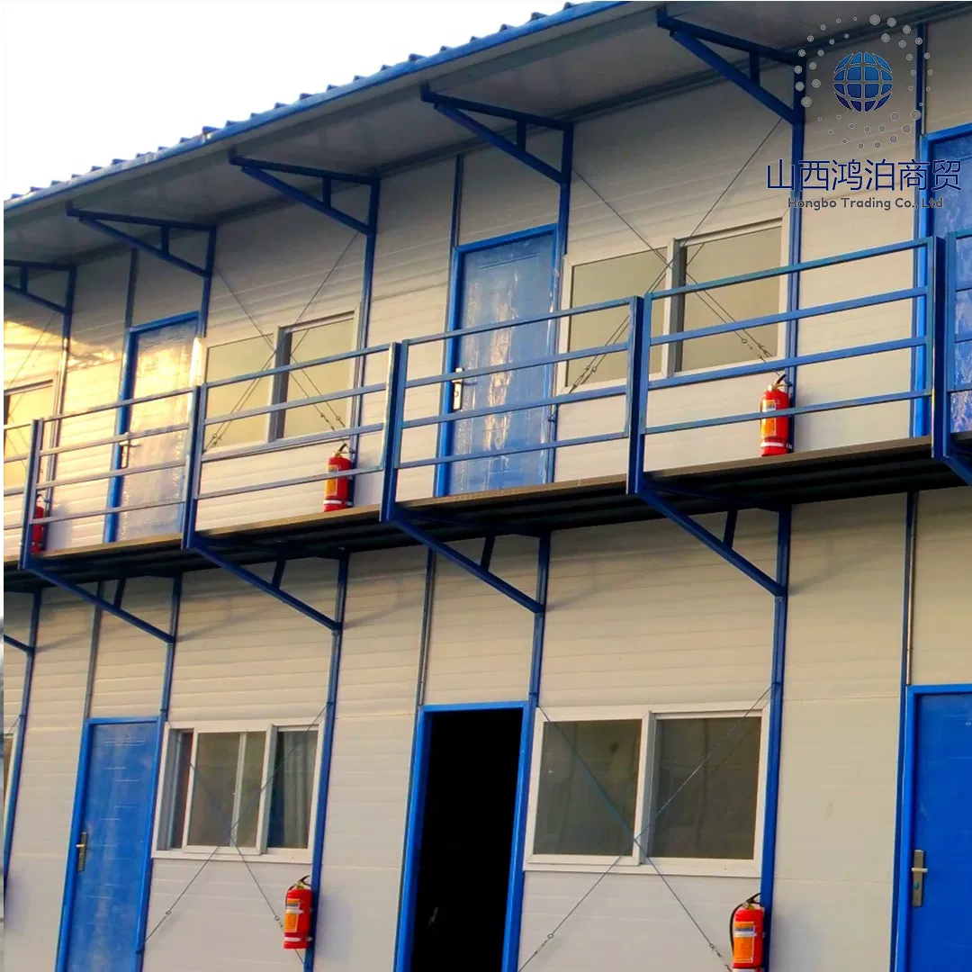 Lightweight Activity Board House with Insulated Walls for Temporary Dormitories