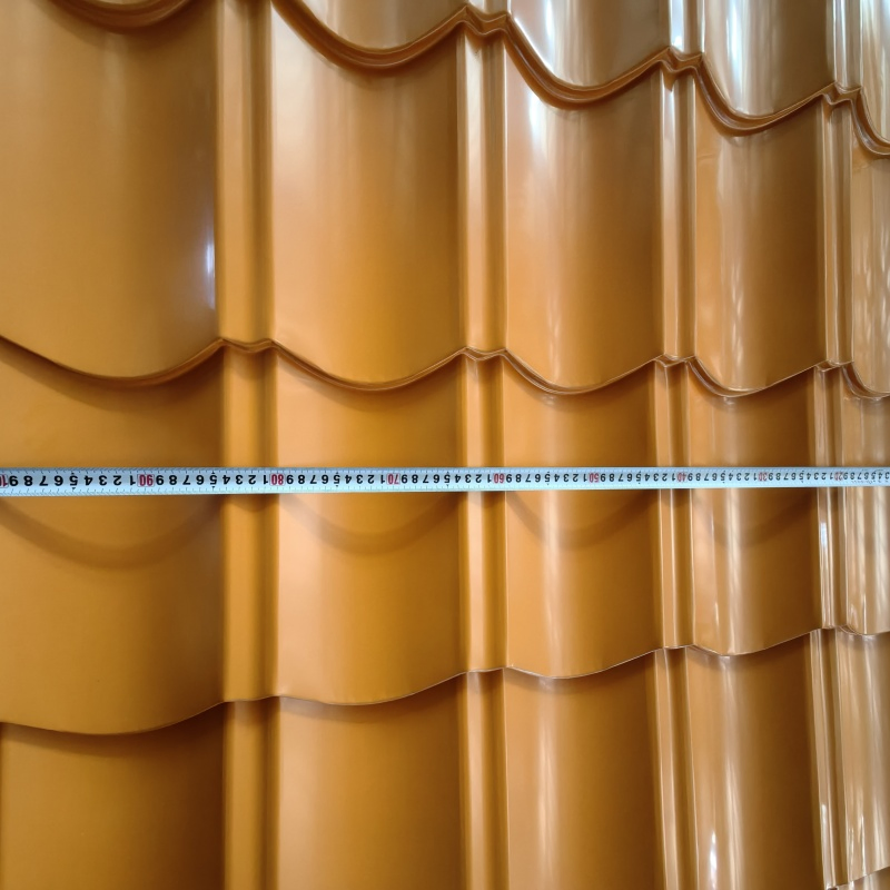 Corrugated Zinc Coating Color Coated Energy Saving Galvanized Steel Roofing Sheet ASTM