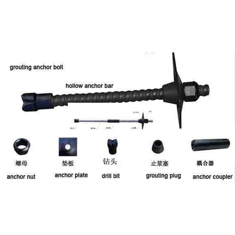 Анкерная штанга Split Set для крепления горных пород