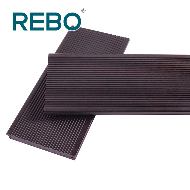 Weather Resistant Eco-Friendly Bamboo Composite Tongue and Groove Timber Decking