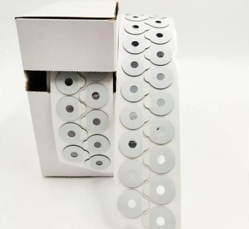 Edging Anti Slip Optical Lens Blocking Pads 1000PCS Eye Glasses Double-Sided Adhesive Sticker Tape