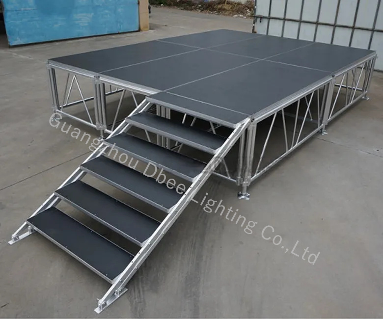 Easy Assembly Aluminum Construction Event Concert Stage Platform for Sale