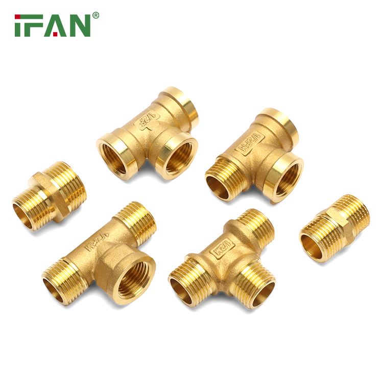 Ifan Bestseller Brass Plumbing Fittings Pn25 Thread Bush Brass Pipe Fitting 1/2''-2'' Brass Fittings