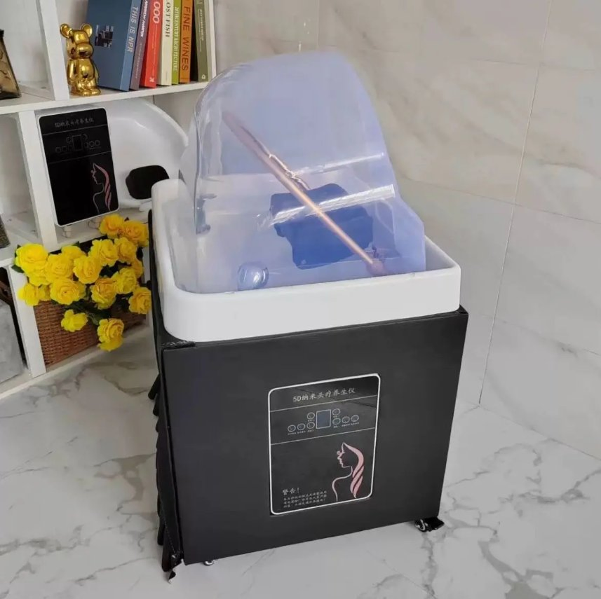 High Quality Beauty Salon Furniture, Equipped with Bowls, Sinks, Backwashing Massage Beds, and Chairs, Used for Hair Washing, Hydrotherapy, and Hair Care