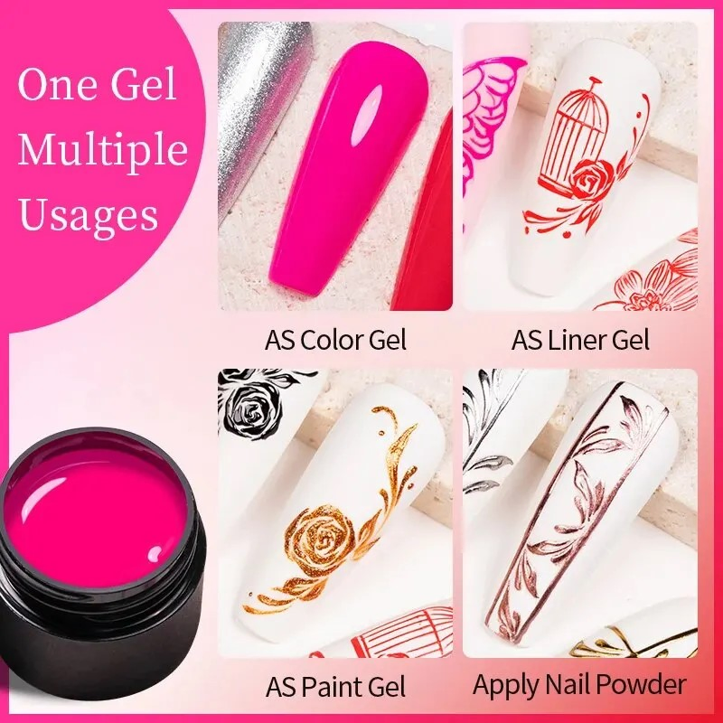 Wholesaleno Wipe Painting Gel 41 Colors UV LED Nail Gel for Drawing