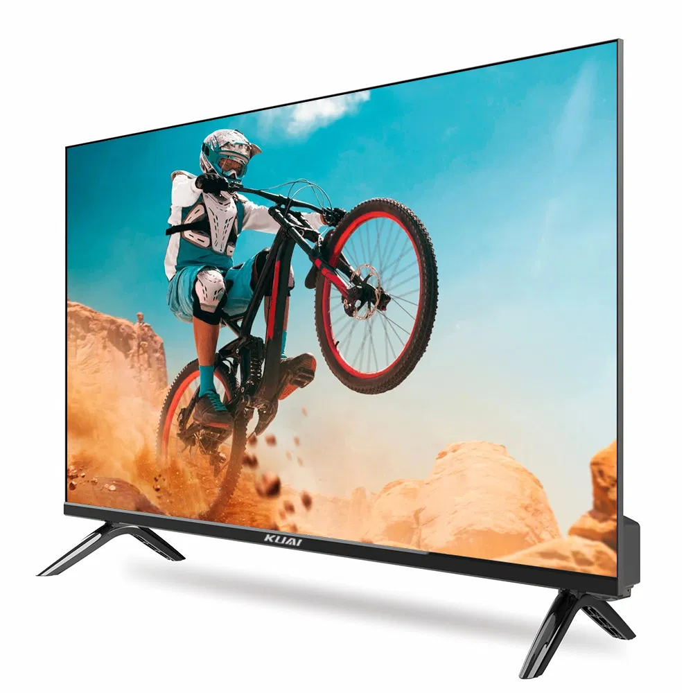 Kuai TV Factory OEM 24" 32" 43" 50" 65" 70" 75" 85" 100 Inch LED LCD TV 2K FHD 4K UHD Flat Screen Television Android Smart TV