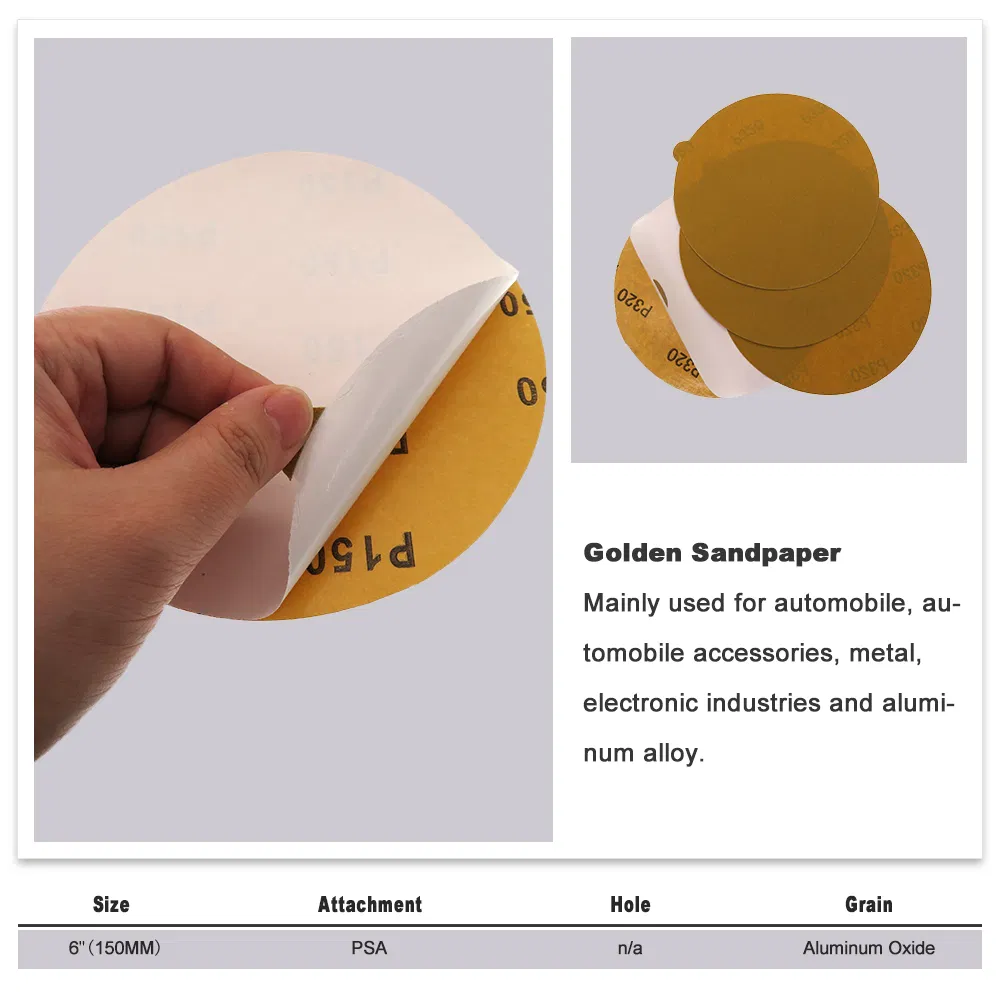 Шлифовальный диск PSA 150мм 1000# для авто и дерева