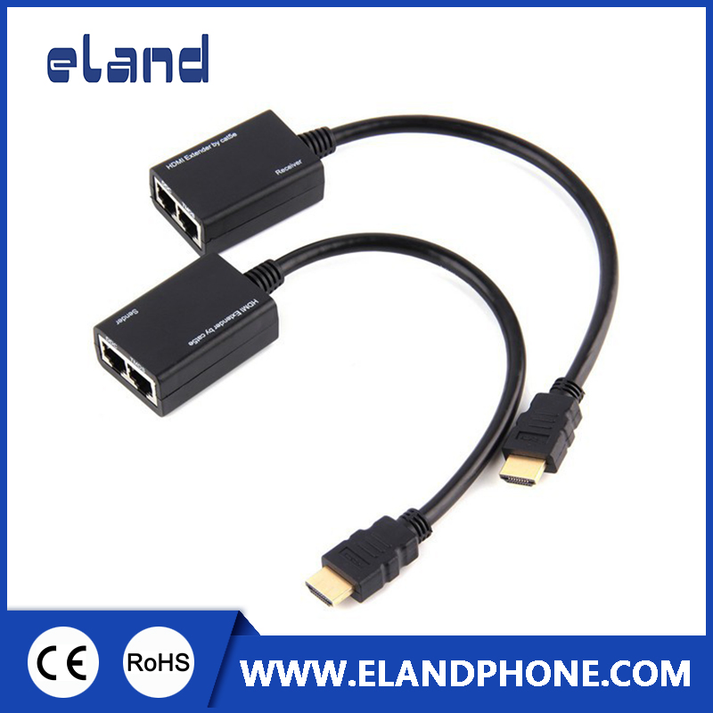 HDMI в Dual RJ45 конвертер, удлинитель сигнала