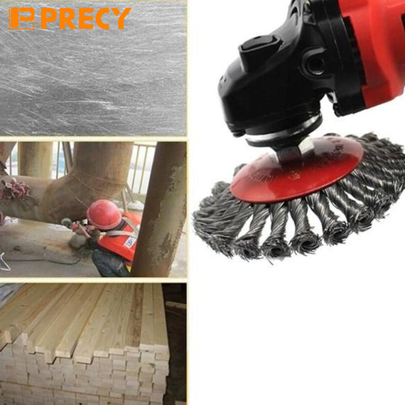 Grinding Brush for Metal M14 Shank Tapered Shape