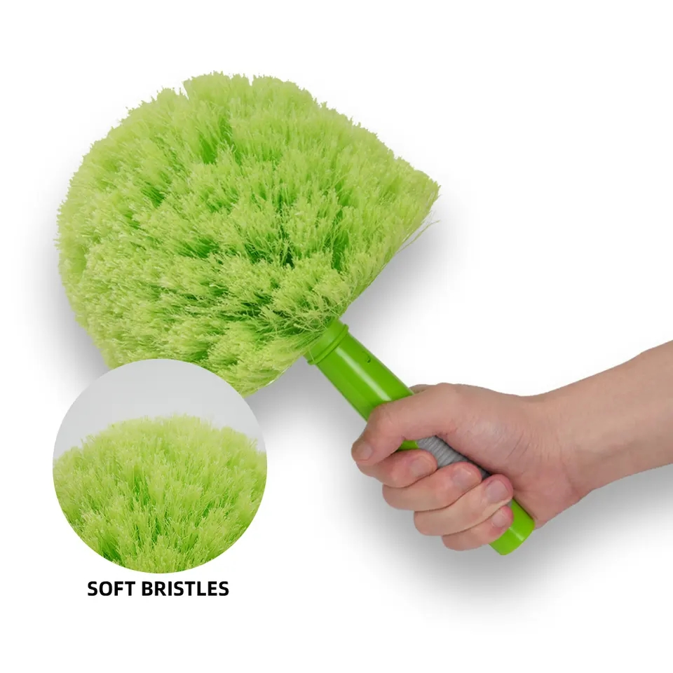 Ceiling Fan Duster Corner Brush Head Cleaning Round Brushes