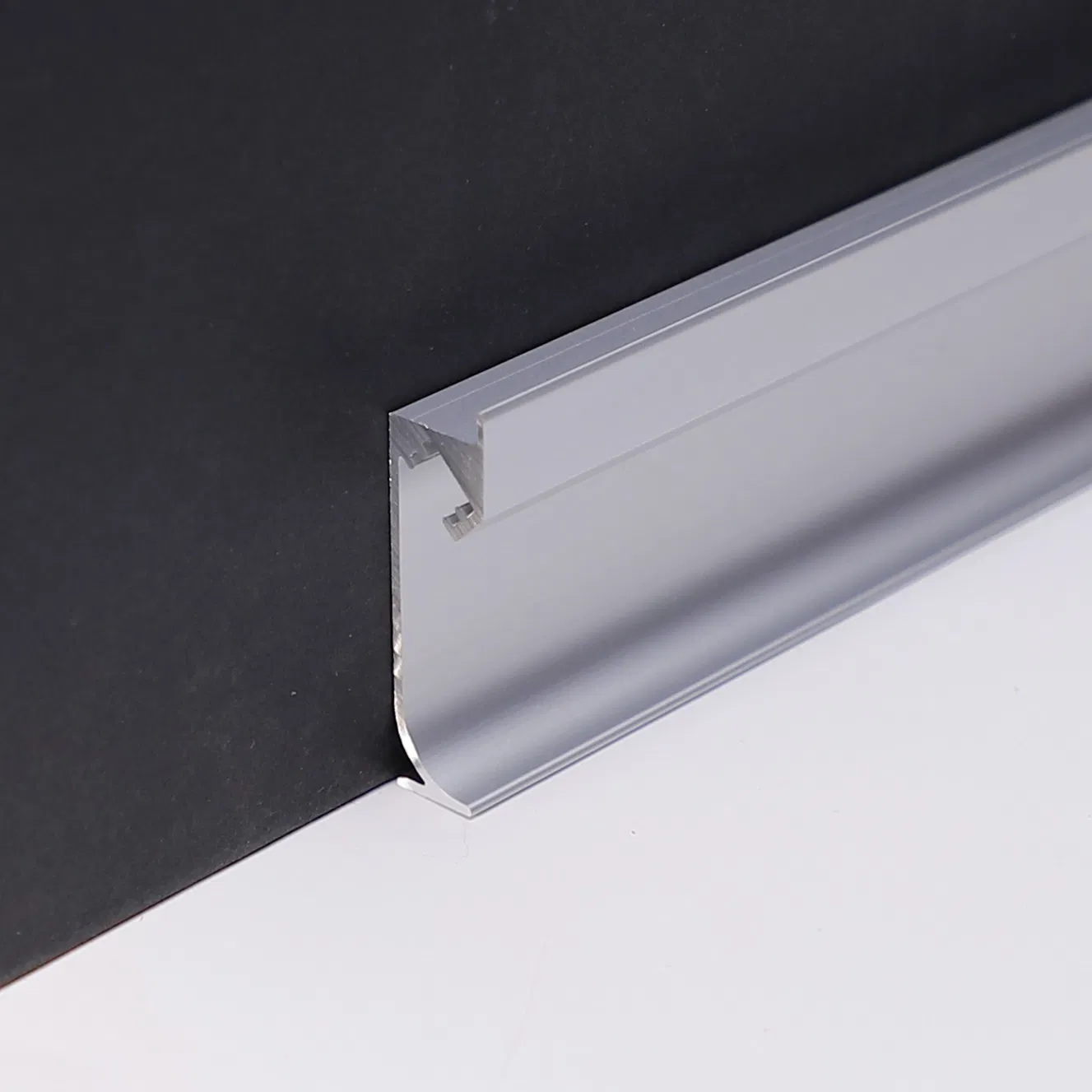 Free Sample Custom Metal Aluminum Alloy Decorative Wall Panel Lines Skirting Board