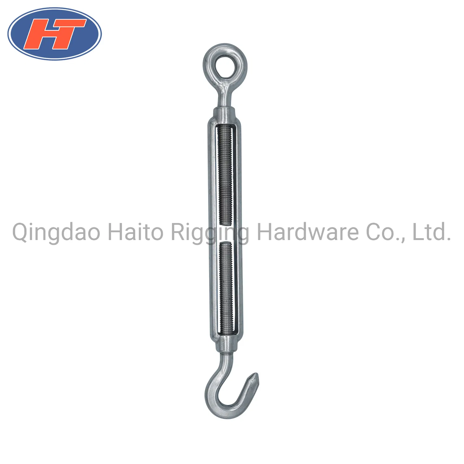 Stainless Steel/Galvanized Drop Forged Wire Rope Turnbuckle with Eye and Jaw
