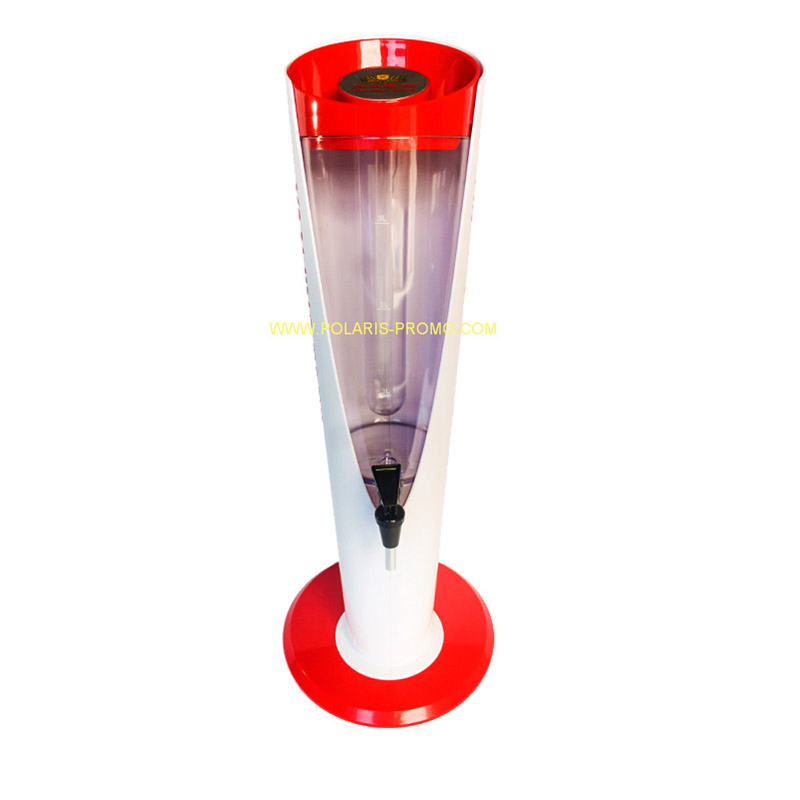 Башня для пива с охлаждением Drink Dispenser, 3 л
