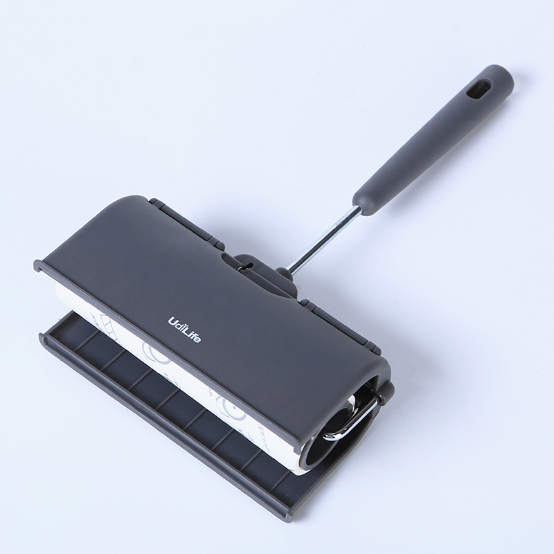 Extendable Long Handle Large Wide 16cm 30 60 100 Sheets Tear Paper Adhesive Pet Hair Floor Carpet Cleaning Sticky Mop Lint Roller