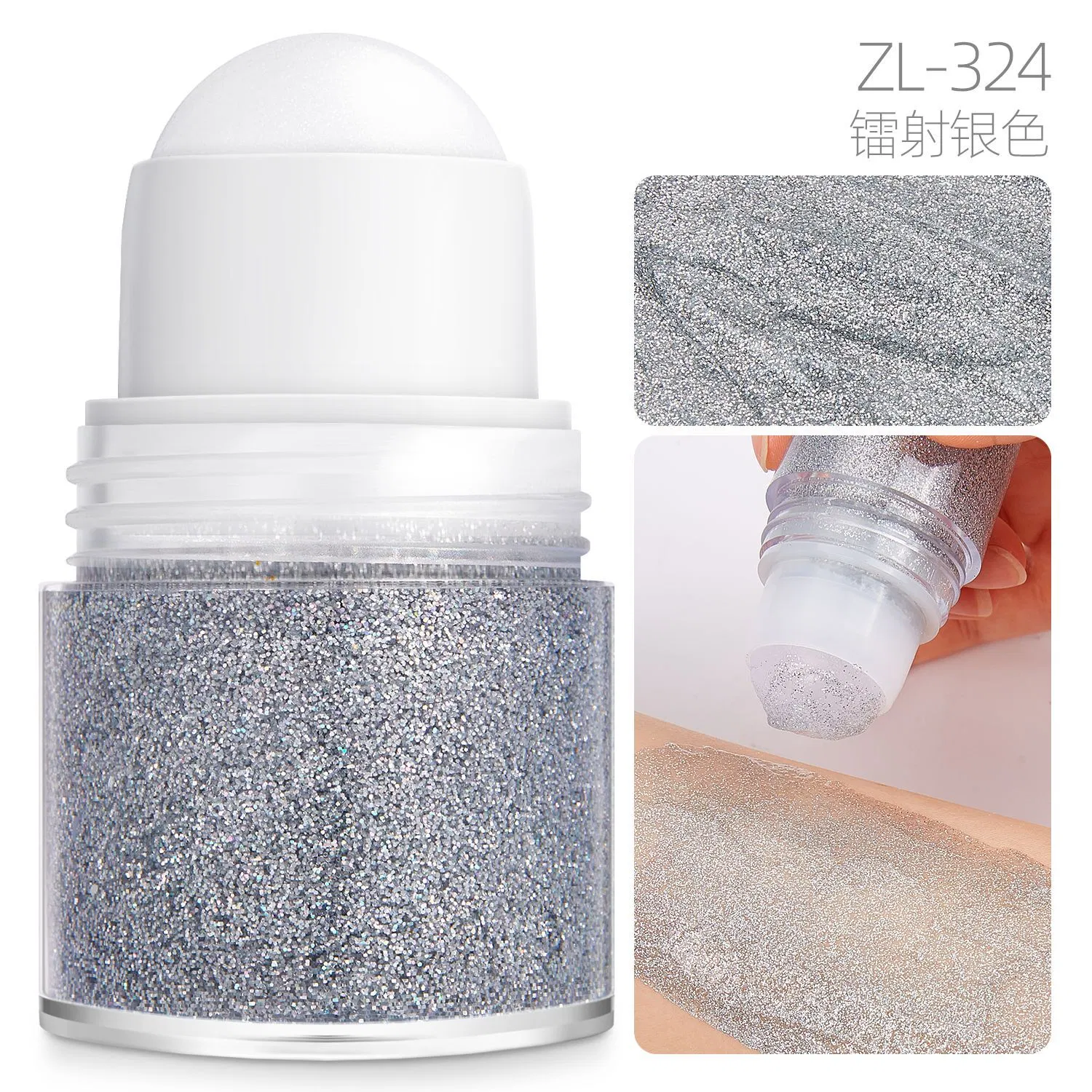 Sparkling Glitter Jelly Roll-on Gel for Face & Body