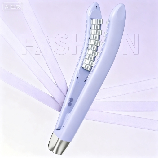 Tiktok Hot-Selling 9000W Negative Pea Pod Corn Curling Iron with Layered Hair Clips and Combs