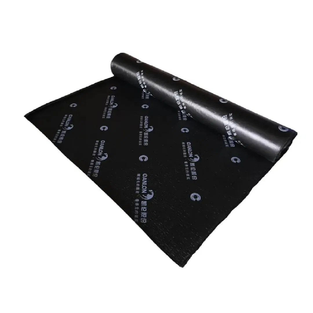 Wet Applied Asphalt Waterproof Membrane with Polymer Sheet