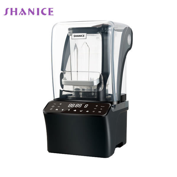 Strong Horsepower Vacuum Commercial Blender Juicer Smoothie Blender with Sound Enclosure