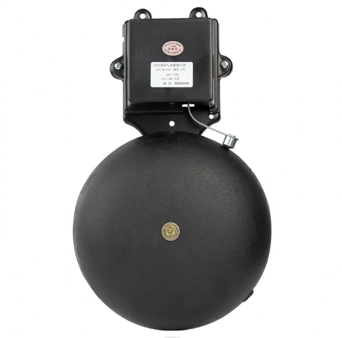 Electric Doorbell Timbre Campana Con Placa Cromada Cast Iron Diameter 8 Inch