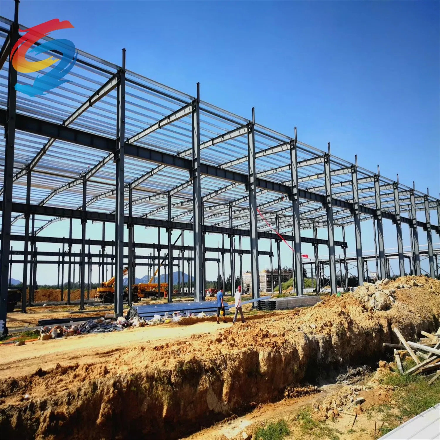 Prefab Steel Structure Shopping Mall Convenience Store with Modern Design