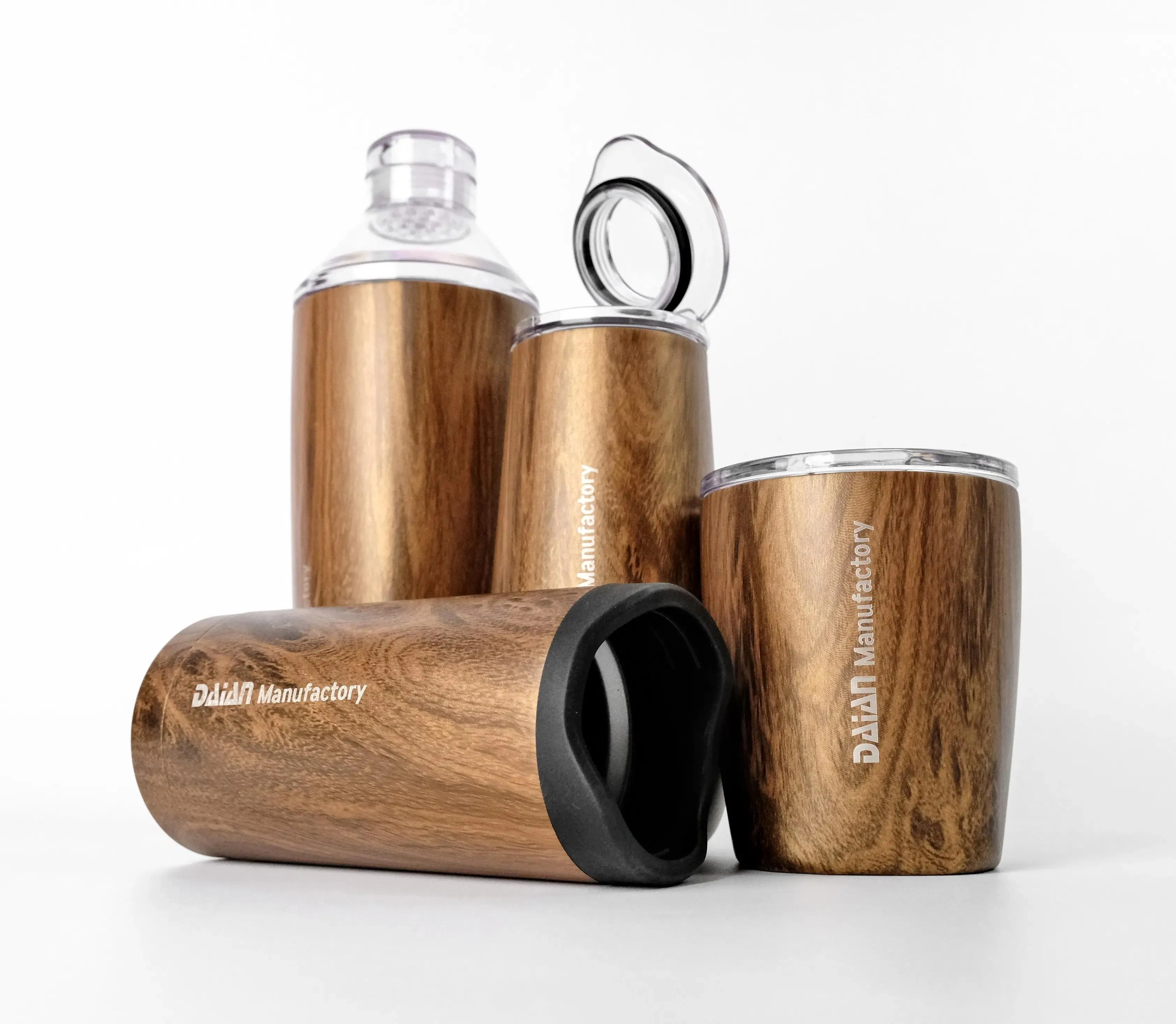 Шейкер-стакан 600 мл с двойными стенками и крышкой Tritan