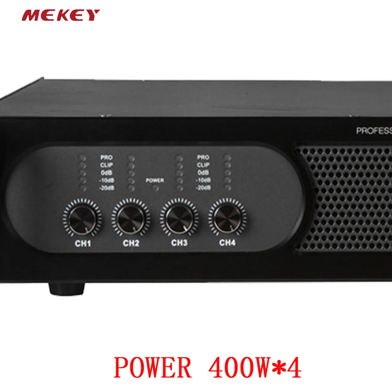 Four-Channel Power AMP for Exceptional Live Performance Sound