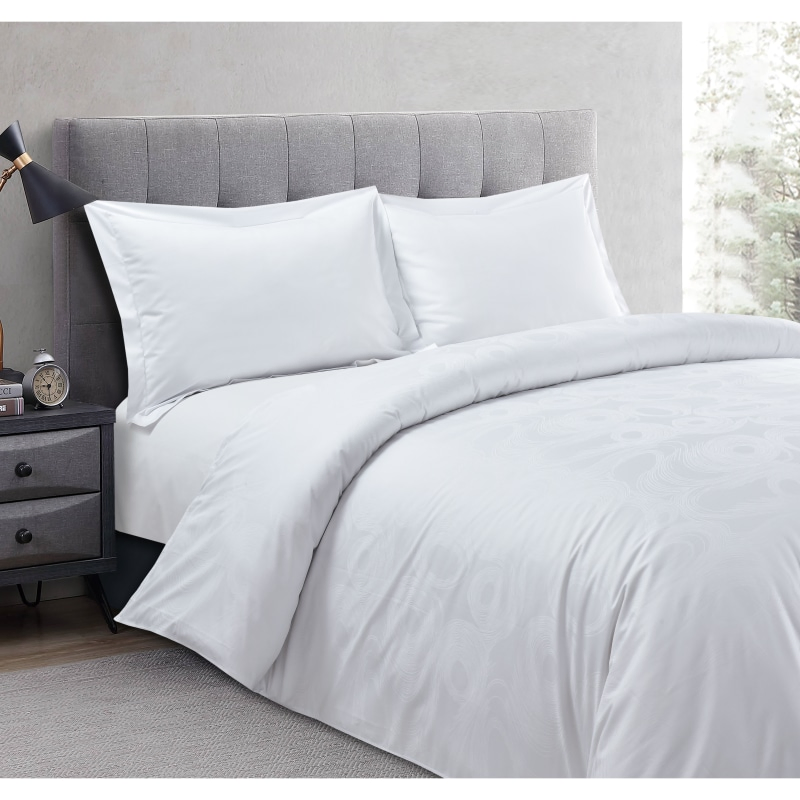 Hotel Bedding High Quality Hot Sale! Chifang Cumulus Hotel Top Bed Sheet+Hotel Bed Sheet White Striped Queen