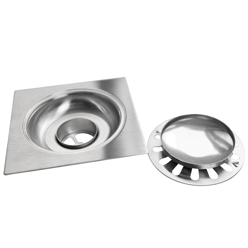 Прямоугольный слив для пола из нержавеющей стали