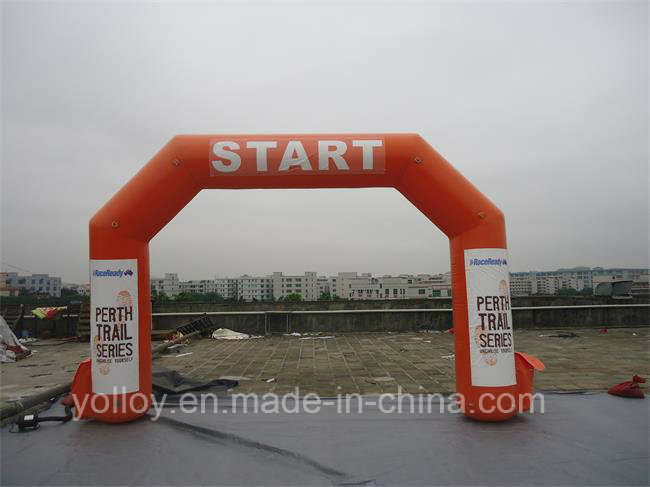 Reusable Inflatable Arch with Removable Banner