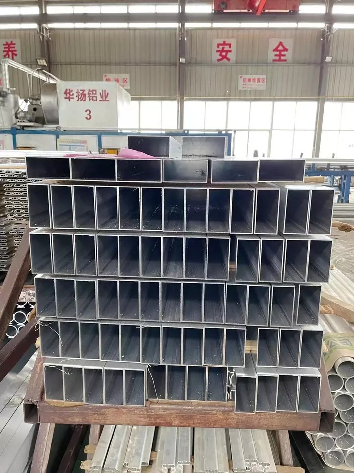 Popular Thin Wall Tubing Rectangular Aluminum Tube Profile