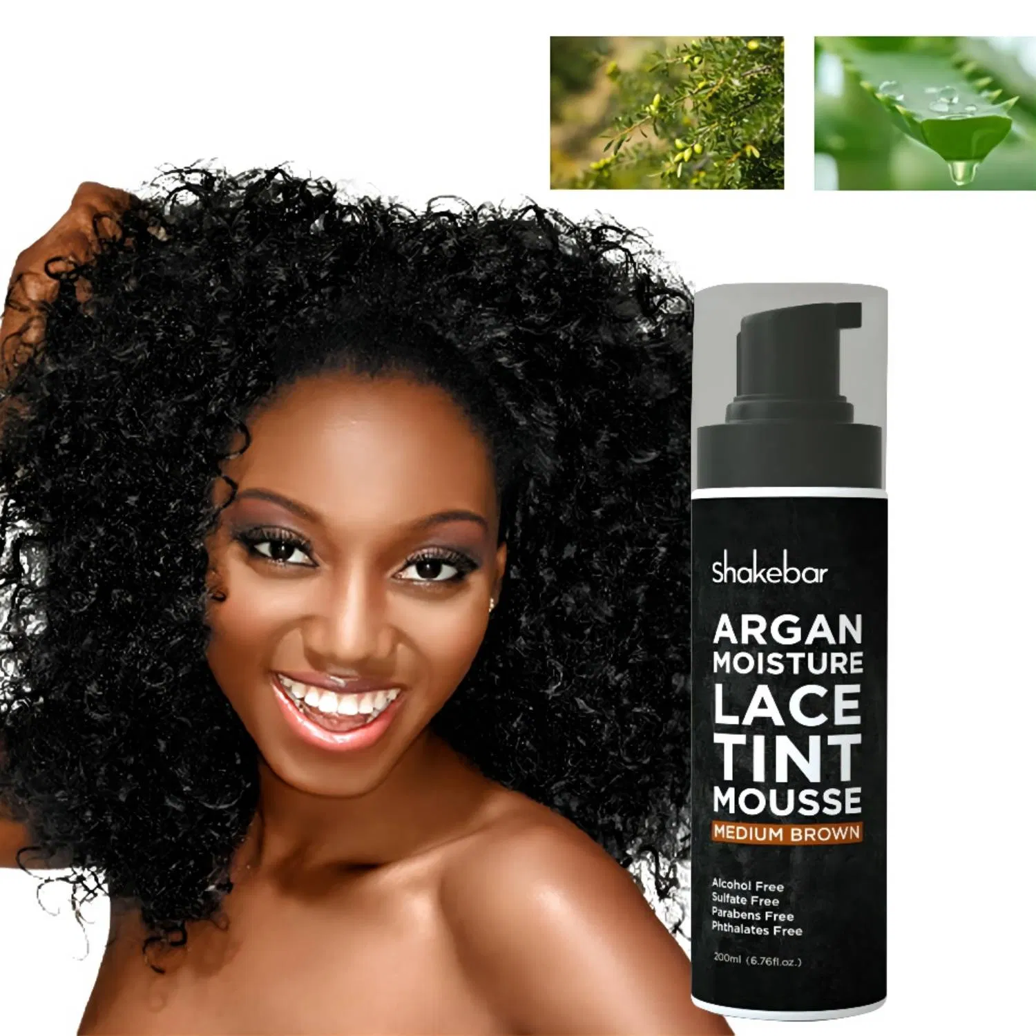 Factory Price Medium Brown Dark Brown Sweat Proof Lace Tint Mousse