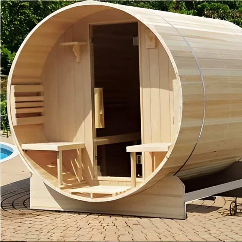 Red Cedar Outdoor Sauna (Waterproof & UV Resistant)