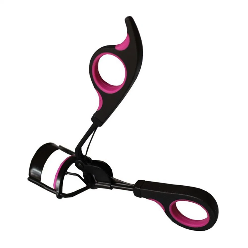 Black Manual Portable Makeup Eyelash Curler Curling Lash