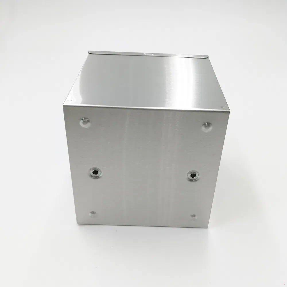 Wholesales Custom Printed Metal Hotel Bathroom Paper Tissue Case Box