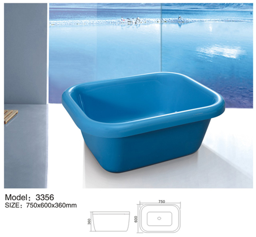 Детская ванночка для купания младенцев, белая