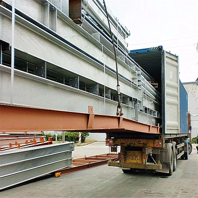 Environmental Materia Smarthouse MGO Board Prefab Light Steel Villa House for Labor Apartment