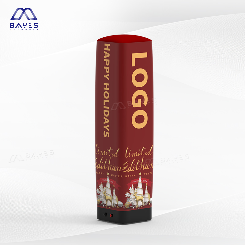 Custom 1 2 3 4 5 6 7 8 9 Inch Foot Blow up Inflatable Air Block