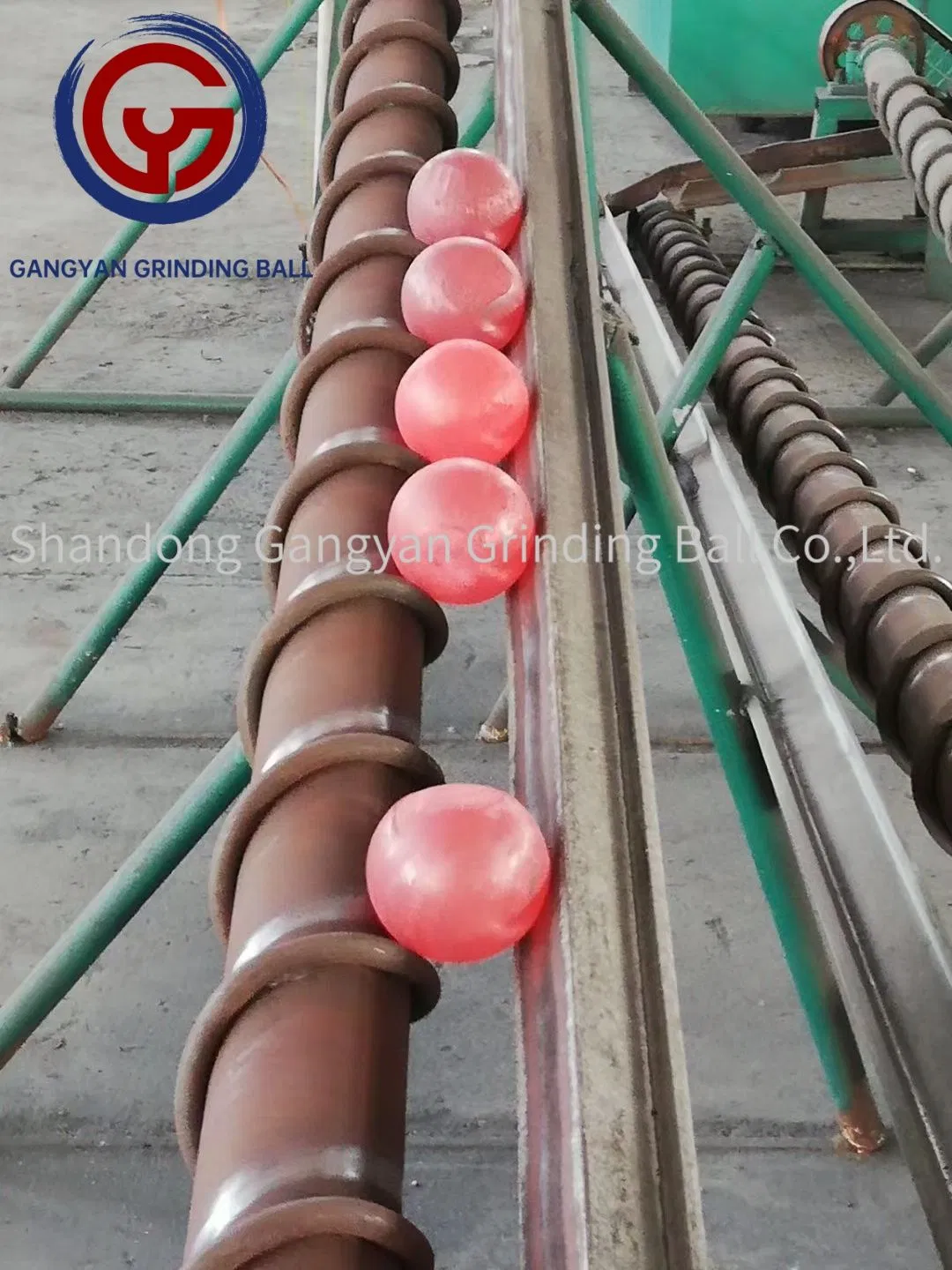 Кованые стальные мелющие шары 60Mn (Dia 65 мм)