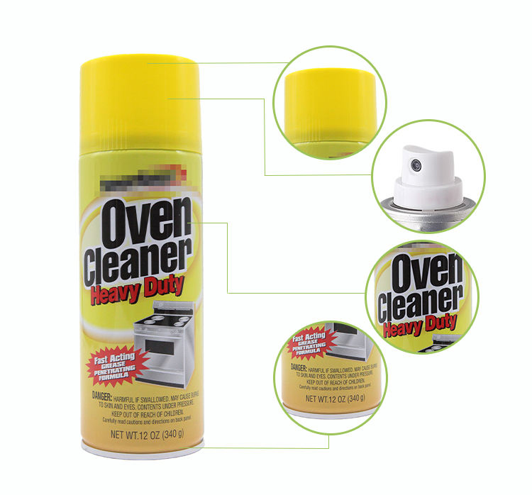 All Purpose Foam Cleaner Oven Household Stainless Steel Kitchen Cleaner Spray
