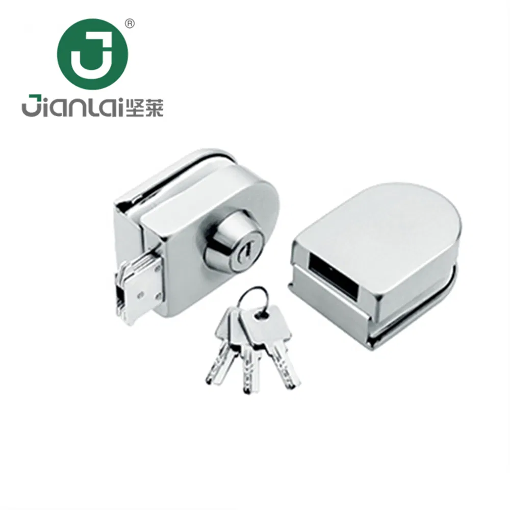 Hot Sale Frameless Glass Small Door Lock Furniture Lock