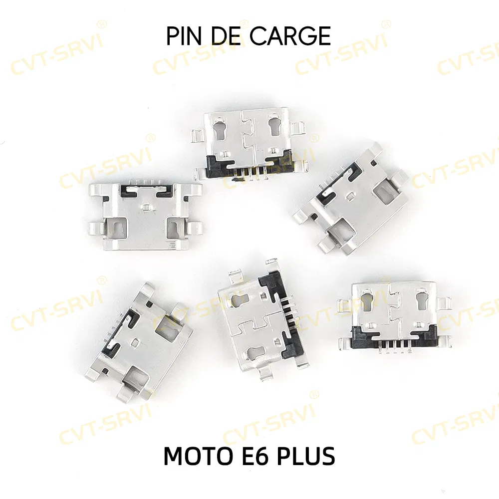 Разъём Micro USB для Moto E6 Plus, шлейф зарядки