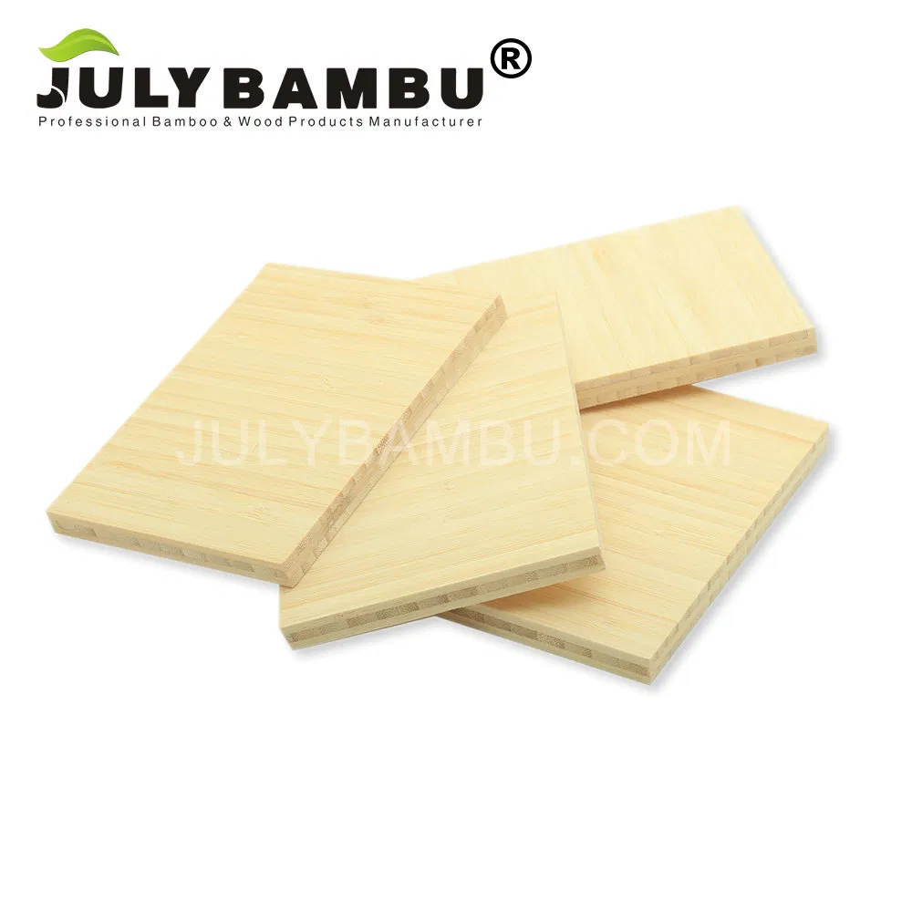 Furniture Fsc Certification 3 Layers Natural Vertical 6.5mm 1 4 Inch Bamboo 4X8 Sheets