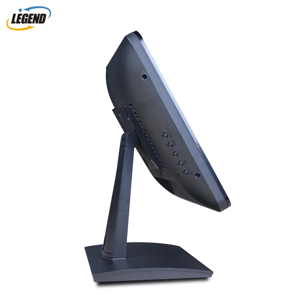 Affordable 15-Inch LCD Touch Screen Monitor with Metal Base