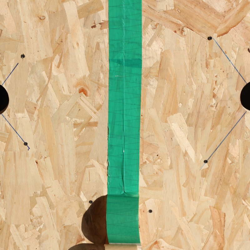 Heavy-Duty Air Sealing Tape for OSB Panel and Roof Protection