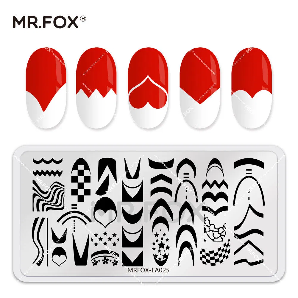 Custom Stamping Plate Stamping Image Plate Nail Art Stamp Plate