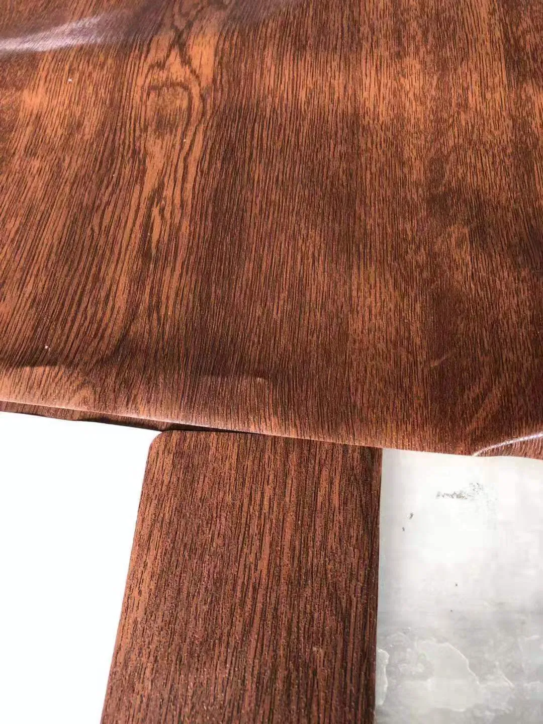 PVC Fence/WPC Wall Panel Wrapping/Lamination Exterior Use PVC Film/Foil with Wooden Texture